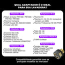 Kit Pistola de Alta Pressão Color + Snow Foam Profissional com Adaptador Lavadora