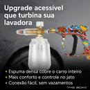 Kit Derrete Sujeira Básico (Pistola de Alta Pressão + Snow Foam Profissional + Adaptador)