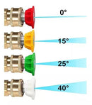 Kit Pistola de Alta Pressão Color + Snow Foam Profissional com Adaptador Lavadora