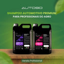 Shampoo automotivo premium para o agro Auto90 10L - Limpeza Pesada Para Máquinas Agrícolas (desicrustante + desengraxante)