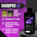 Kit Derrete Sujeira Top (Pistola de Alta Pressão + Snow Foam Profissional + Lavadora de Alta Pressão Karcher Compacta + adaptador + Kit Auto90 1L + Shampoo c/ cera 500ml + Revitalizador 200g)